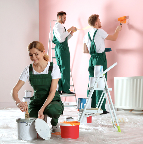 painting workers