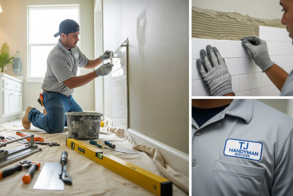 Bathroom remodeling contractors in Orlando – TJ Handyman Services providing expert tile installation and bathroom renovation services.