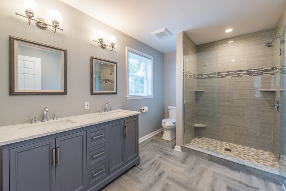 Bathroom renovation in belle isle
