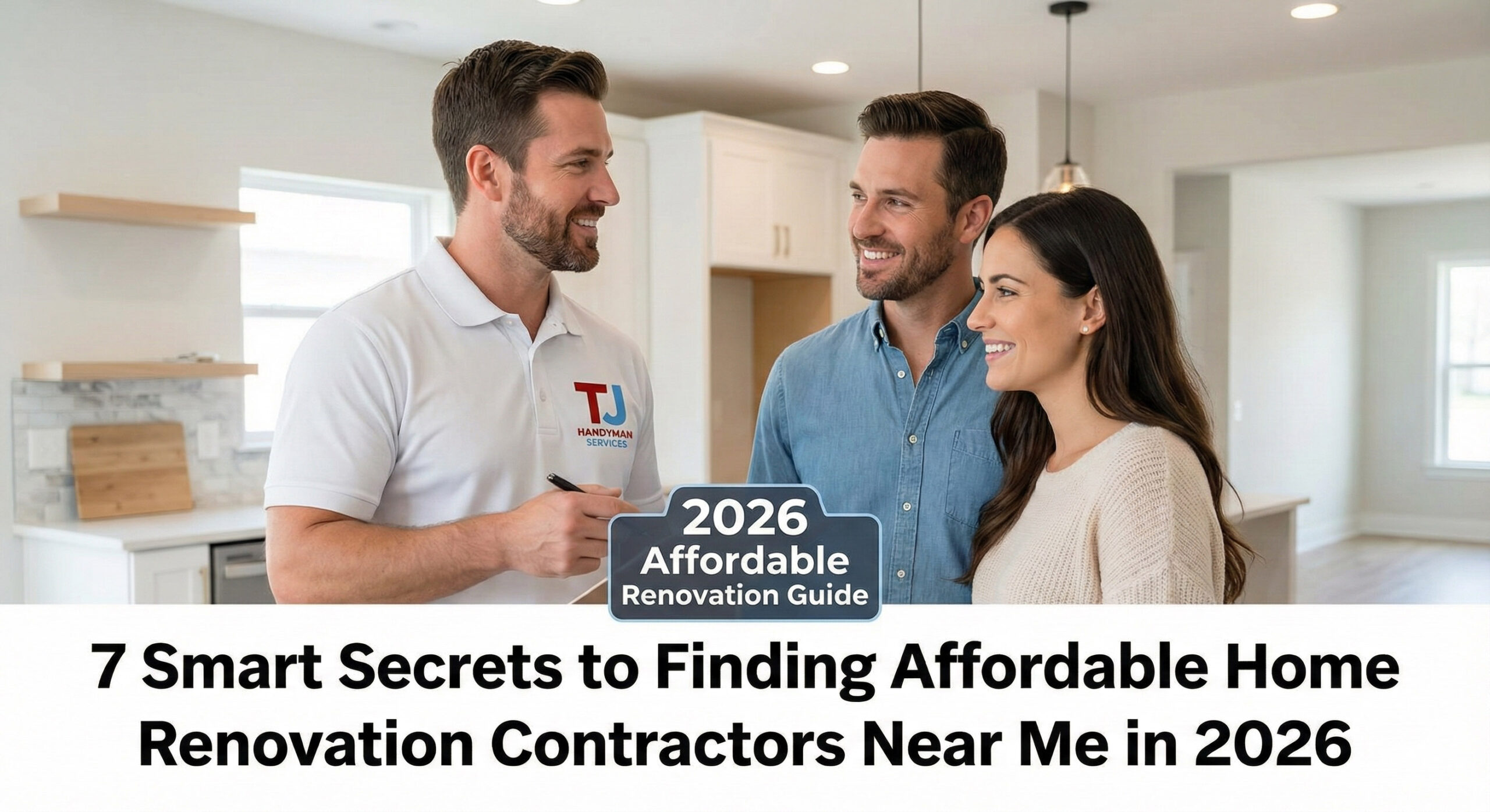 Affordable home renovation contractors near me providing in-home consultation by TJ Handyman Services in Orlando.