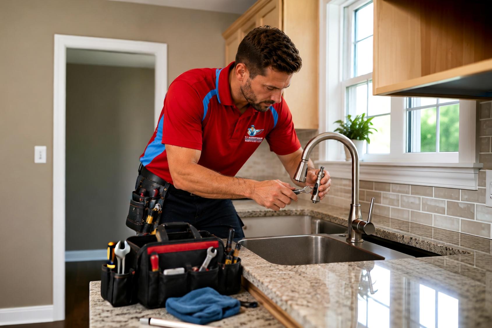 A man is fixing a tap in orlando FL